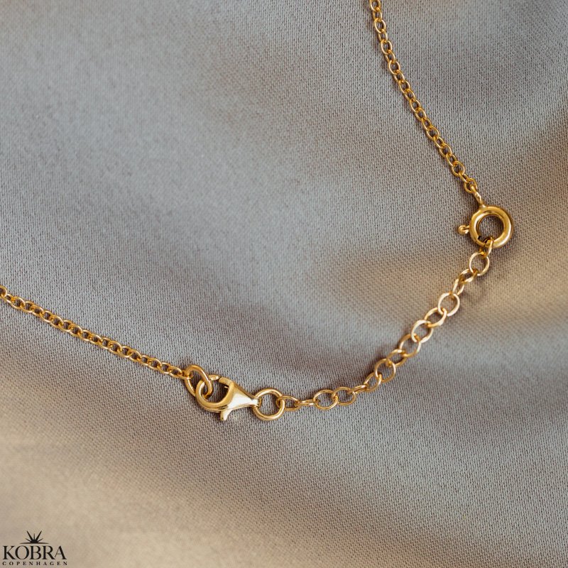 Extra length for bracelet and ankle chain in gold