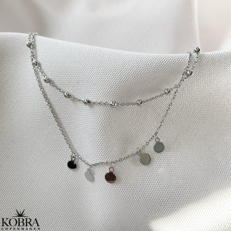 "Tessa" sterling slv 2i1 ankelkde