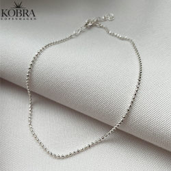 "Mellow" ankle chain with silver balls