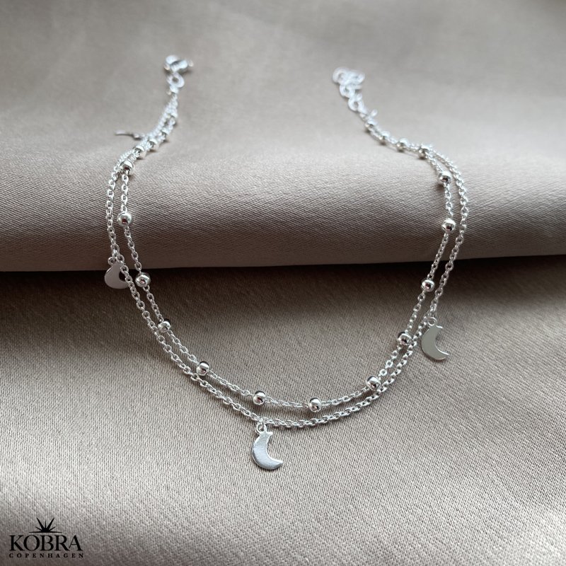 "Zira" Slv 2i1 ankelkde med kugler og mner