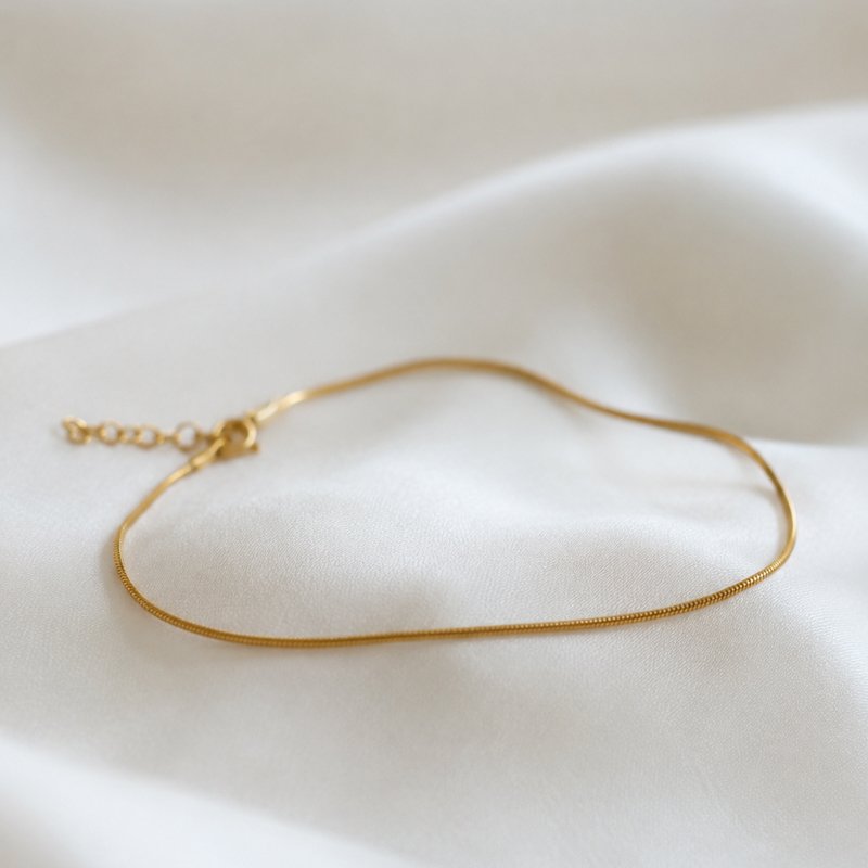 "Shiva" Gold plated hose ankle chain