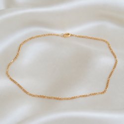 Figaro ankle chain in gold