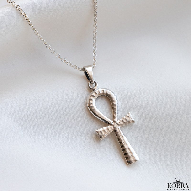 "Ankh" necklace with ankh symbol in silver