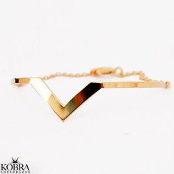 "Lennox" 18 karat forgyldt armbnd