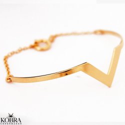 "Lennox" 18 karat forgyldt armbnd