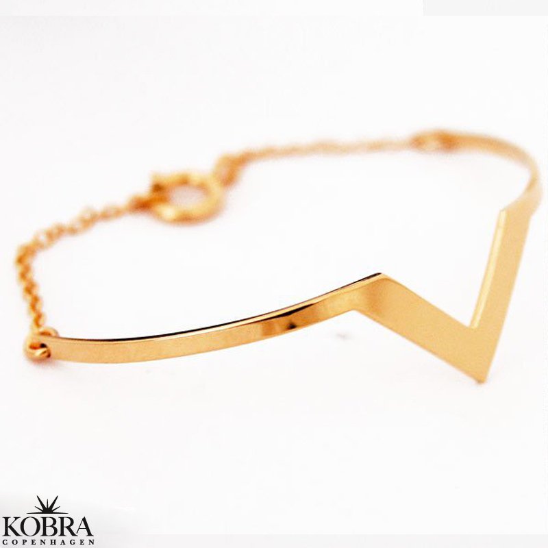 "Lennox" 18 karat forgyldt armbnd