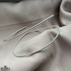  "Mellow" Bracelet in silver with silver balls