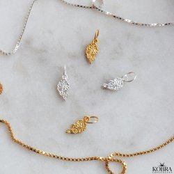 "Bestie" forgyldt veninde hjertevedh�ng (charm)