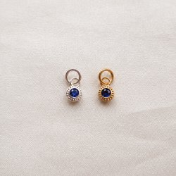 "Poise" Birthstone i s�lv eller forgyldt