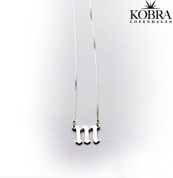 Slvhalskde "Bronx" med dit personlige bogstav inklusiv venezia kde