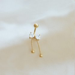 "Bella Bow" Navlepiercing