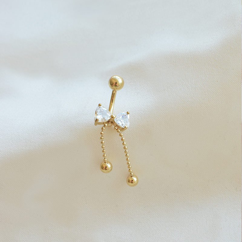 "Bella Bow" Navlepiercing