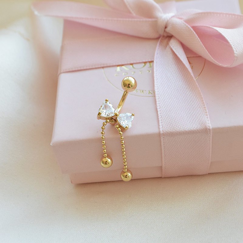 "Bella Bow" Navlepiercing
