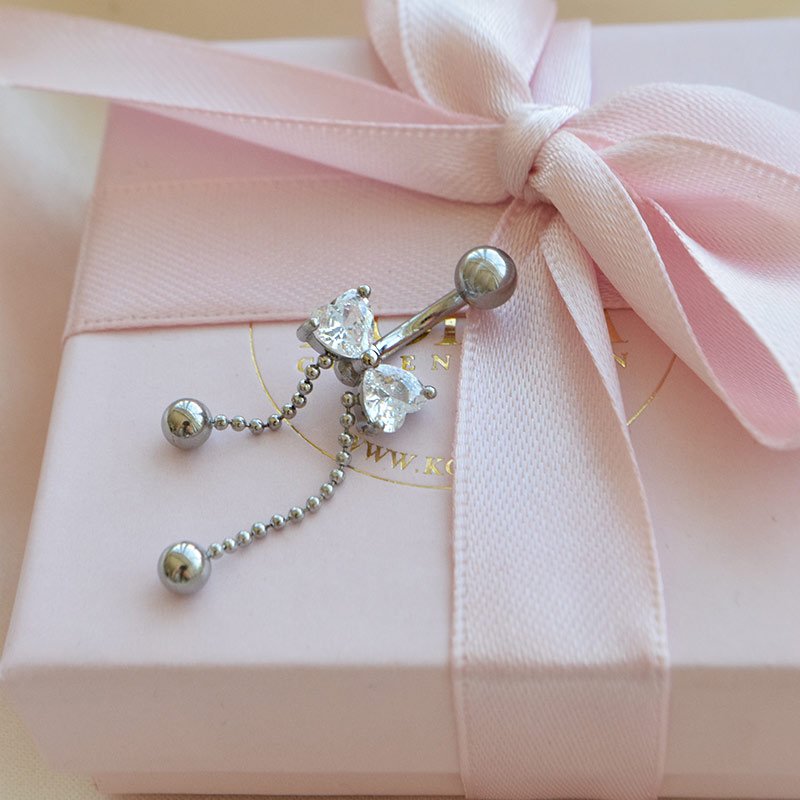 "Bella Bow" Navlepiercing