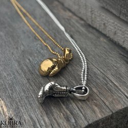 "Boxing" slvhalskde til mnd med boksehandske