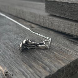 "Boxing" slvhalskde til mnd med boksehandske