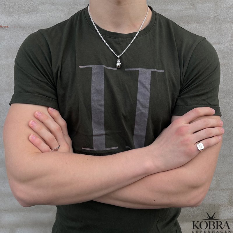 "London" Signet ring i slv med din gravering til mnd