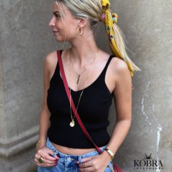 "Alliance" 18 carat gold plated pendant including engraving and gem