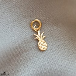 "California" guld armbnd med dine charms