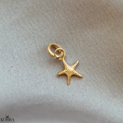 "California" guld armbnd med dine charms