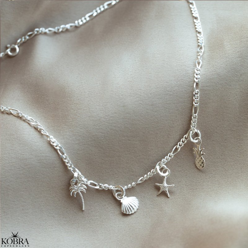 "California" slv halskde med dine charms