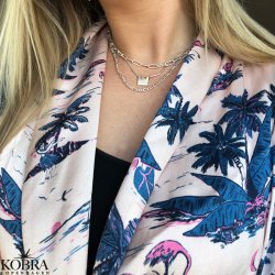 "Kenya" kde halskde / choker i slv