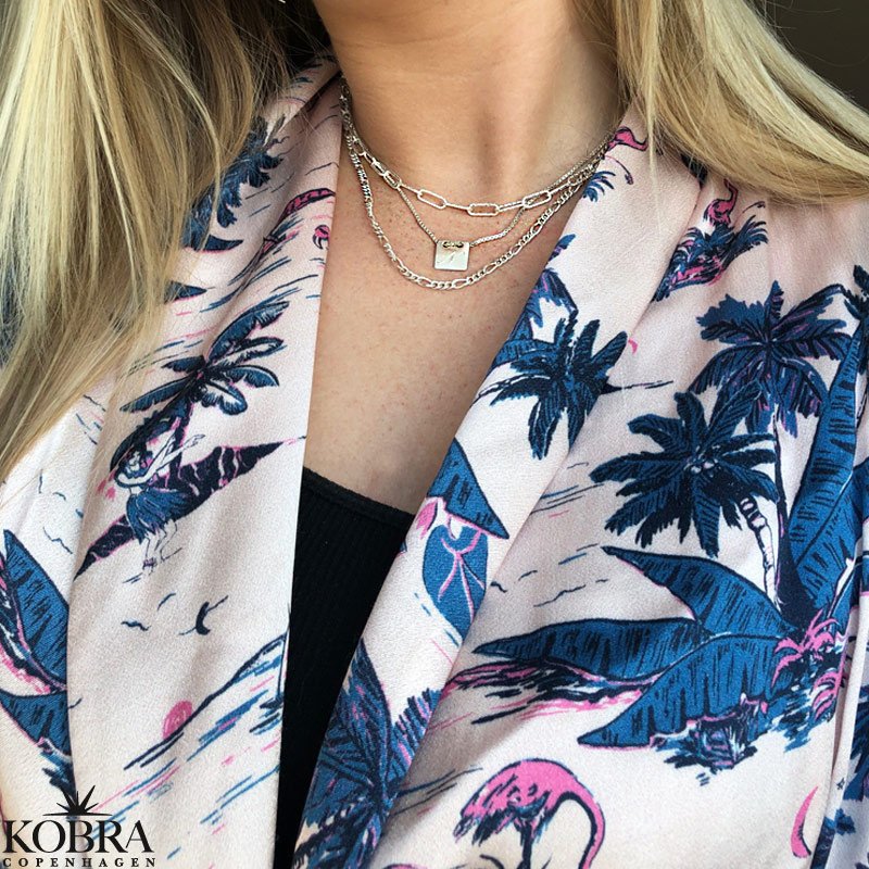 "Kenya" kde halskde / choker i slv