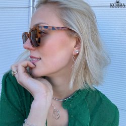 "Cherry" sm kirsebr reringe i slv med hvide ferskvandsperler