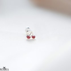  "Sweet Cherry" 1 stk kirseb�r �rering, s�lv