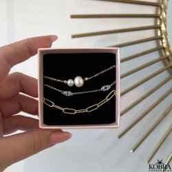 "Colorado" chunky gold bracelet