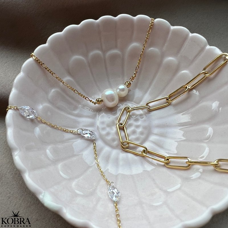 "Colorado" chunky gold bracelet