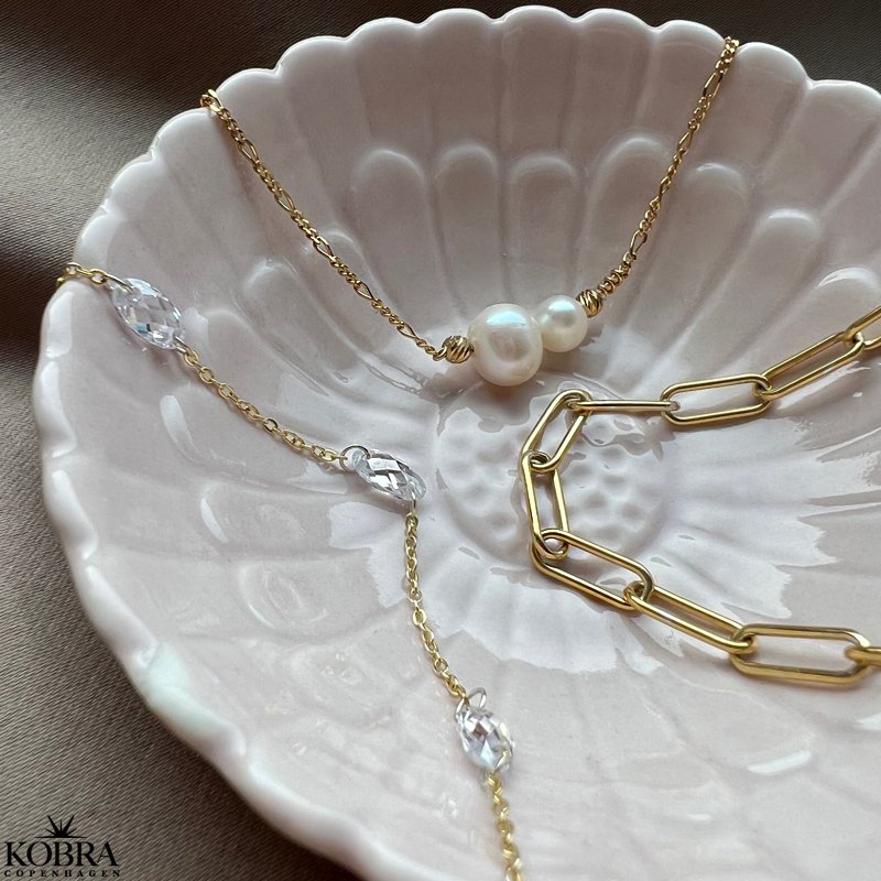 "Colorado" chunky gold bracelet