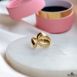 "Medina" chunky guld ring