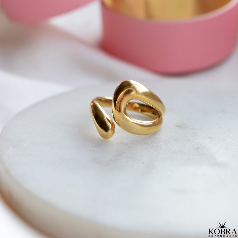 "Medina" chunky guld ring