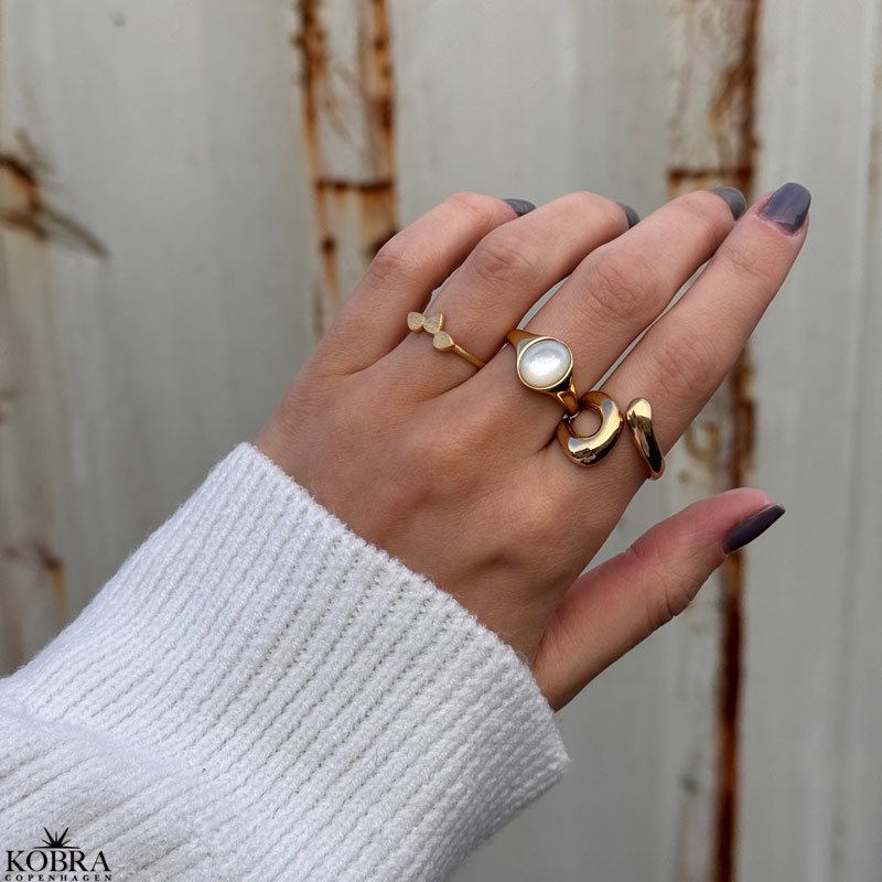 "Medina" chunky guld ring