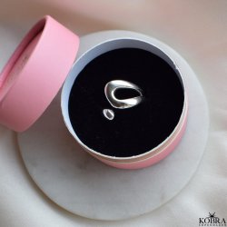 "Medina" chunky silver ring