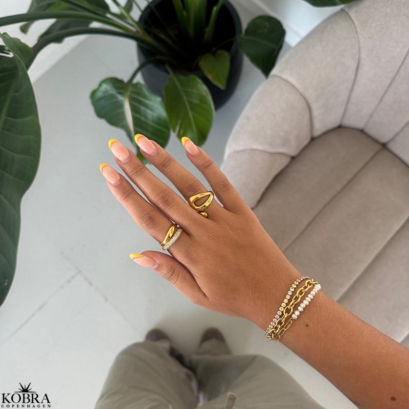 "Medina" chunky guld ring