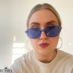 "Cirkeline" hoops - earrings in 14 carat gold plated silver (XL)