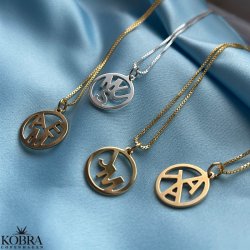 "Close To You" handmade gold jewelery with your 3 personal letters