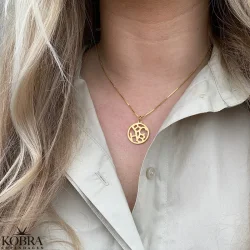 "Close To You" handmade gold jewelry with your personal letters