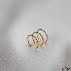 "Cora" guld earcuff 