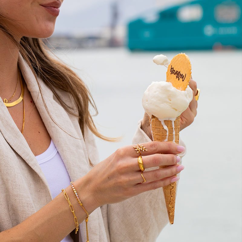 "Colorado" chunky guldarmband