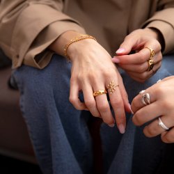 "Disko" chunky gullring