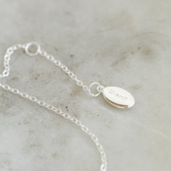 "Ever After" hjertehalskjede i sterling s�lv