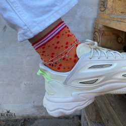 "Tessa" sterling slv 2i1 ankelkde