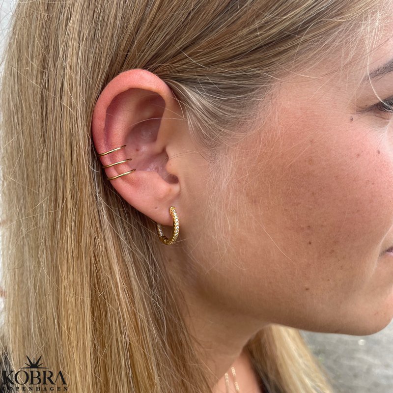 "Cora" guld earcuff 