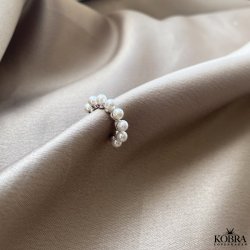 "Floria" perle earcuff i slv