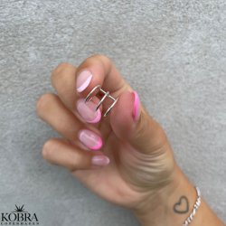 "Cora" sterling slv earcuff