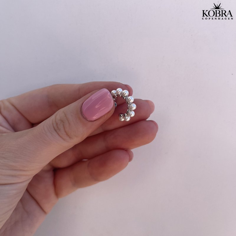 "Floria" perle earcuff i slv