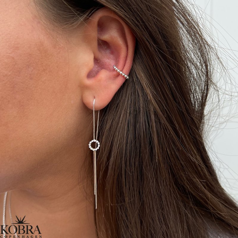 "Florida" slv reringe med cirkel og slvtrde